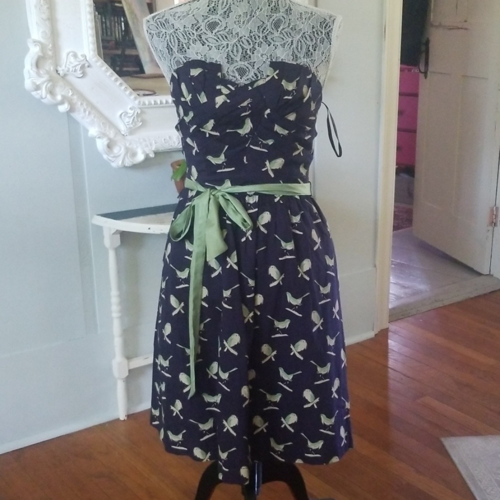 Anthropologie Porridge Birdie Dress